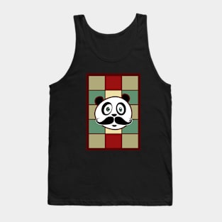 Mustache Panda 2 Tank Top